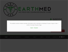 Tablet Screenshot of earthmed.com